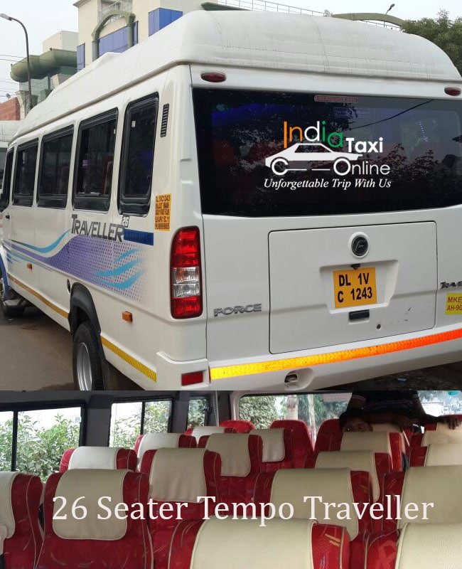 26 seater tempo traveller in delhi