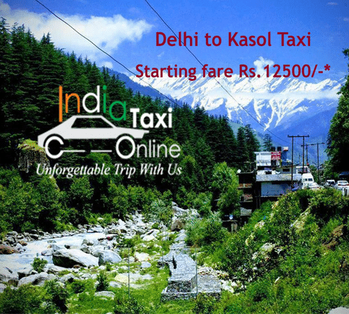 Delhi to Kasol Taxi