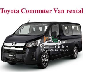 Toyota Commuter rent Delhi