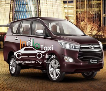 Toyota Innova crysta hire for rent in Delhi