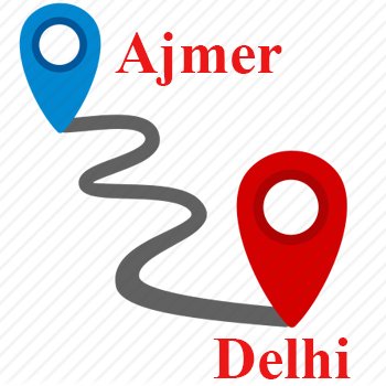 delhi to ajmer Distance, Taxi fare