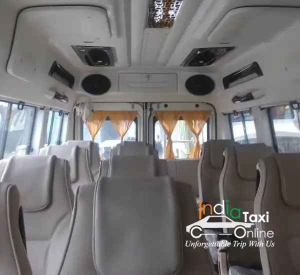 book tempo traveller on rent Delhi