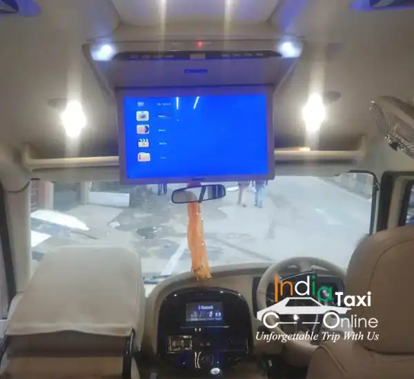 luxury tempo traveller on rent in delhi