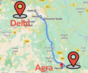 Agra mathura vrindavan time distance fare Agra mathura vrindavan time distance fare