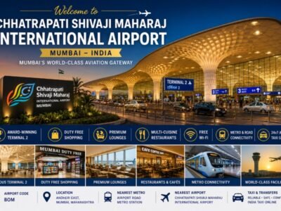 Chhatrapati Shivaji Maharaj International Airport Mumbai Travel Guide Chhatrapati Shivaji Maharaj International Airport Mumbai featuring Terminal 2 architecture, aircraft, passenger facilities, lounges, and modern airport infrastructure