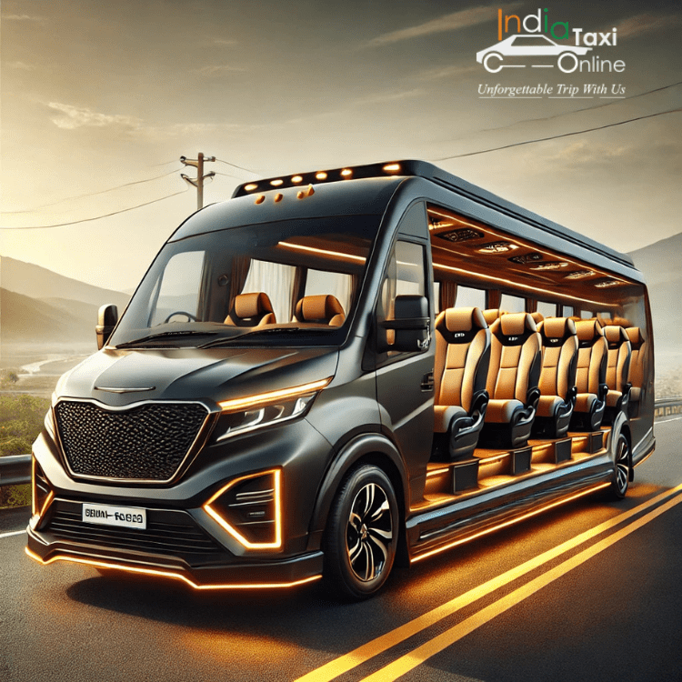 17 Seater Tempo Traveller on Rent in Noida