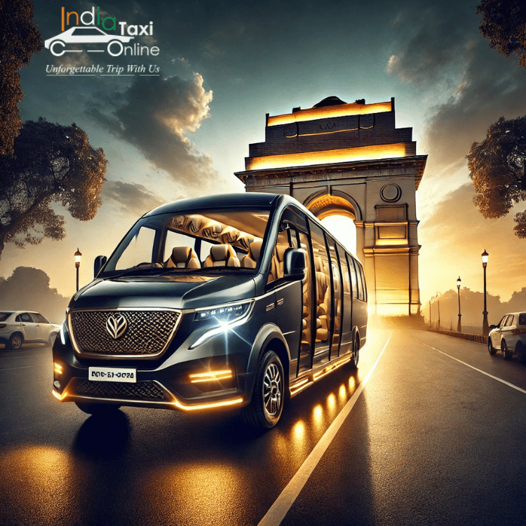 Book a 17 Seater Tempo Traveller on rent in Delhi for group travel, corporate trips & weddings. AC, luxury seating & affordable rates. Hire now!