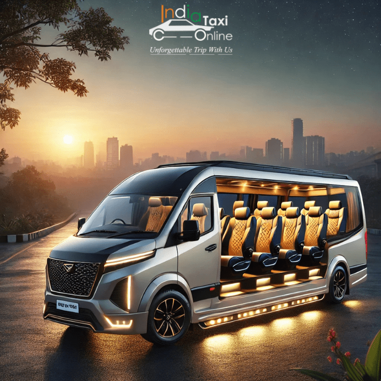 9 Seater Tempo Traveller on Rent in Ghaziabad