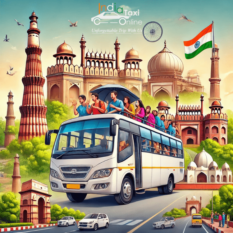 Delhi Sightseeing Tempo Traveller