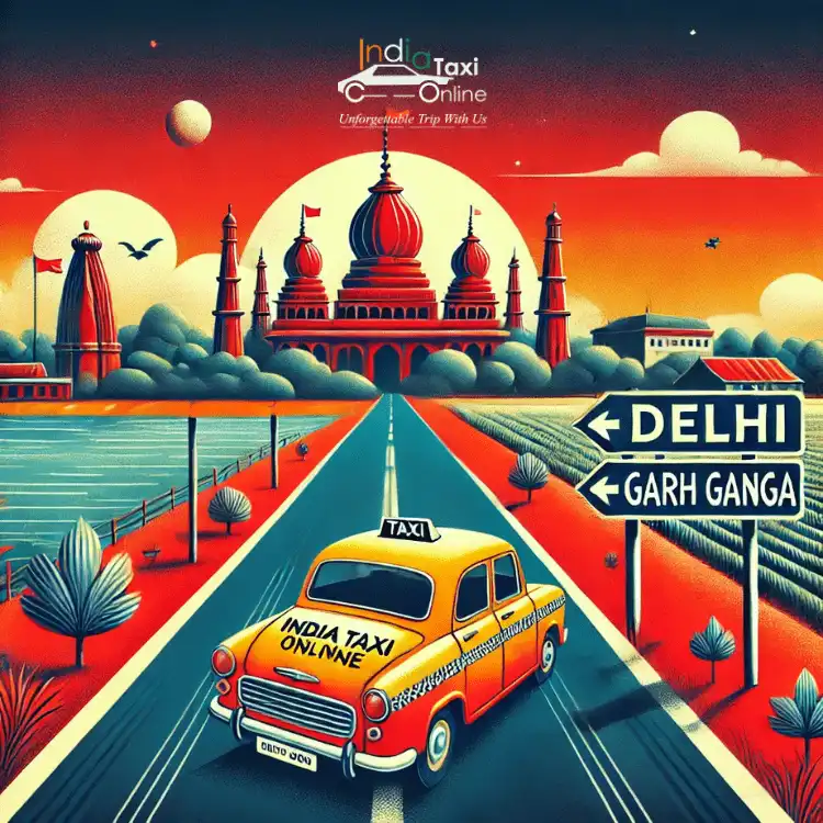 Delhi to Garh Ganga Taxi