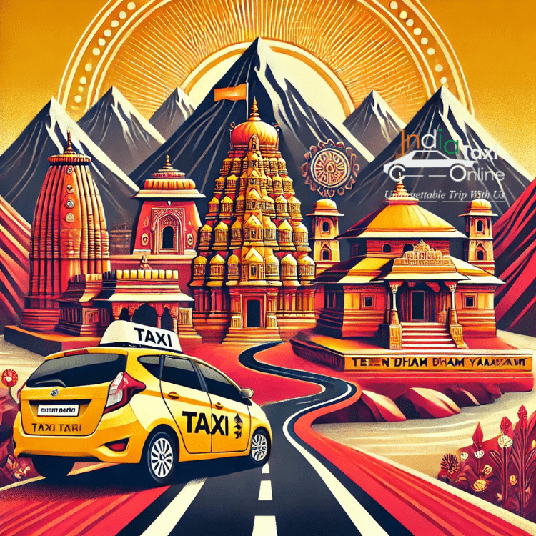Delhi to Teen Dham Yatra Taxi