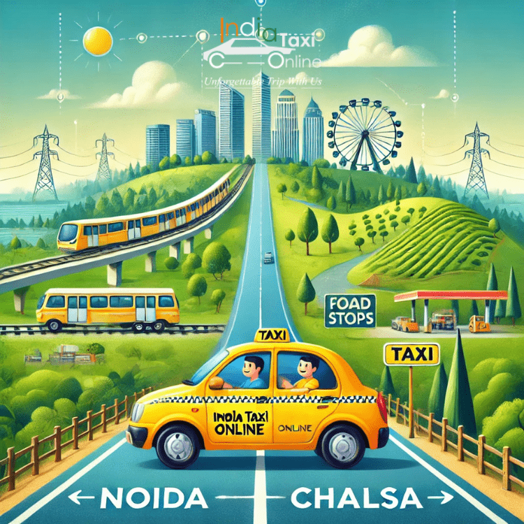 Noida to Chalsa Taxi