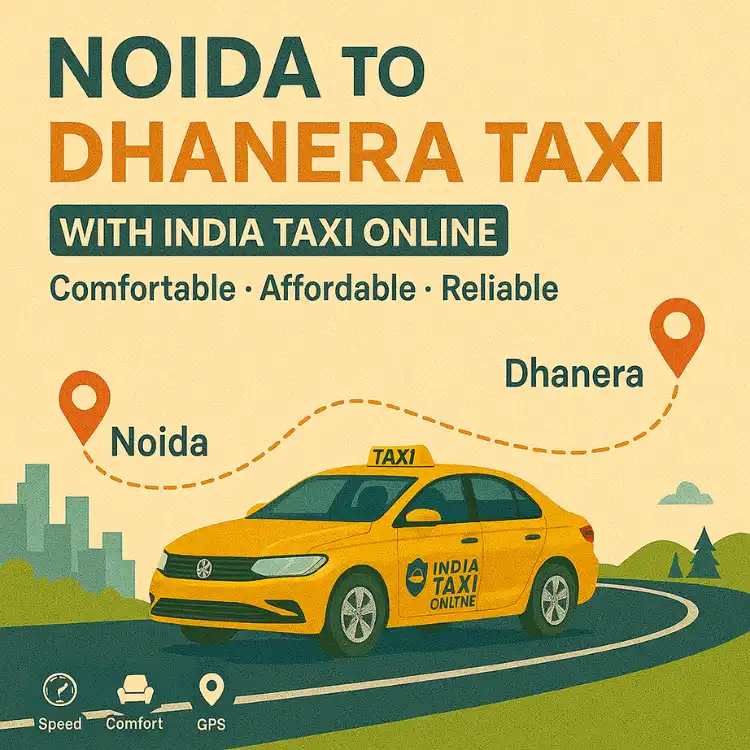 Noida to Dhanera Taxi