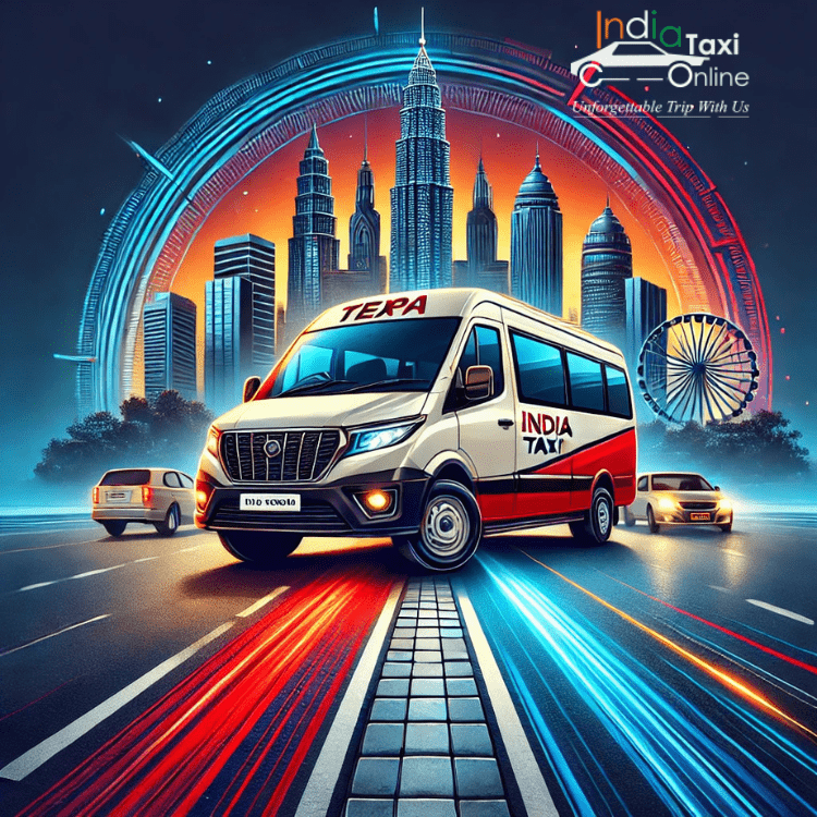 Tempo Traveller on Rent in IP Extension