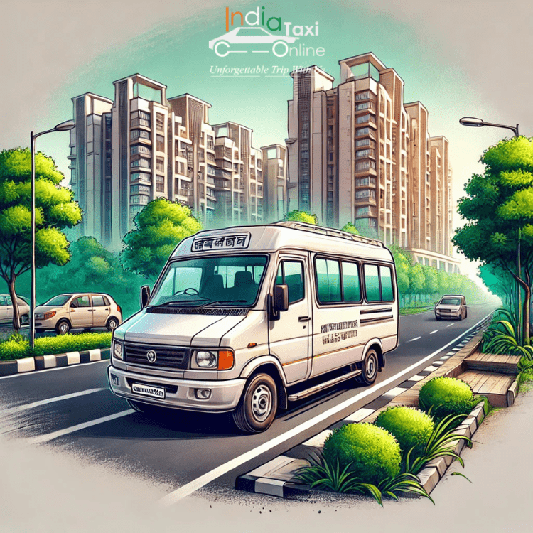 Tempo Traveller on Rent in Vasundhara Enclave