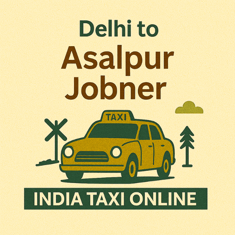 Delhi to Asalpur Jobner Taxi