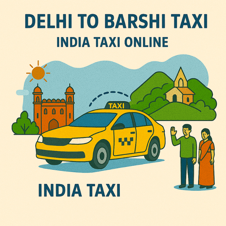Delhi to Barshi Taxi