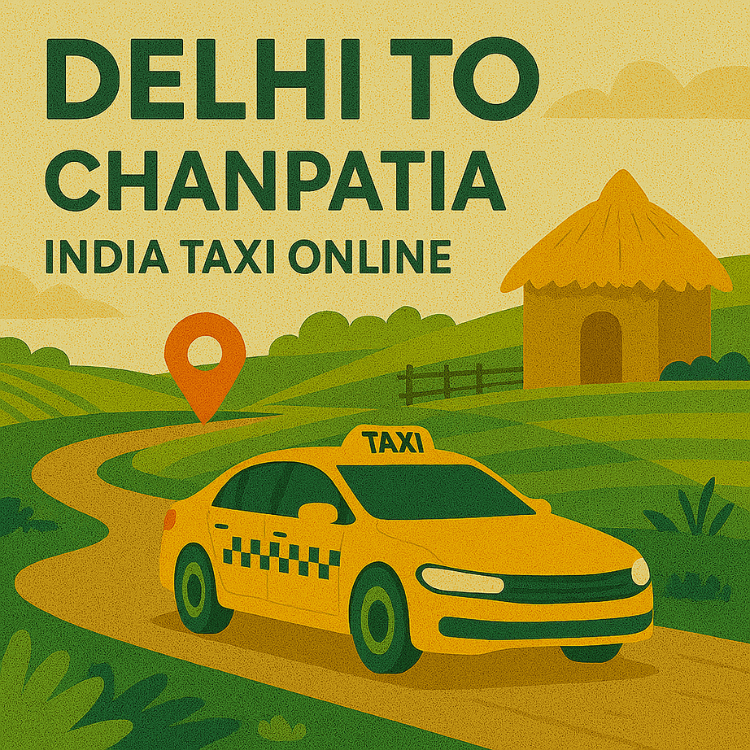 Delhi to Chanpatia Taxi