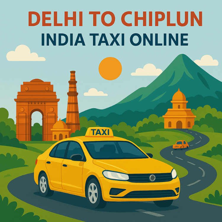 Delhi to Chiplun Taxi