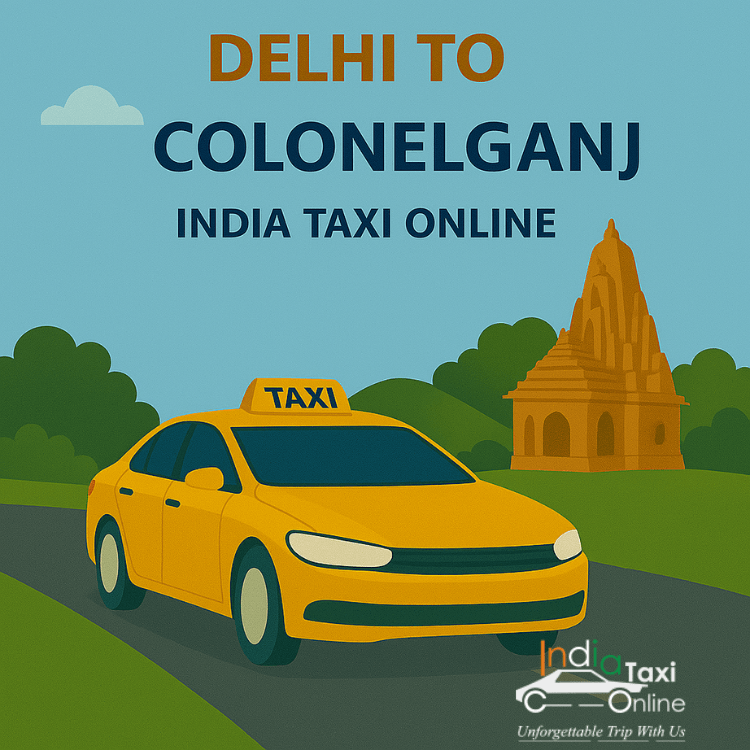 Delhi to Colonelganj Taxi