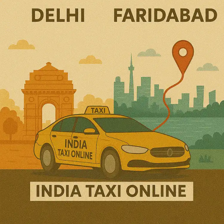 Delhi to Faridabad Taxi