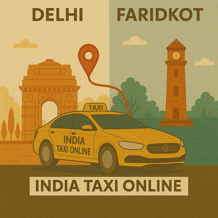 Delhi to Faridkot Taxi