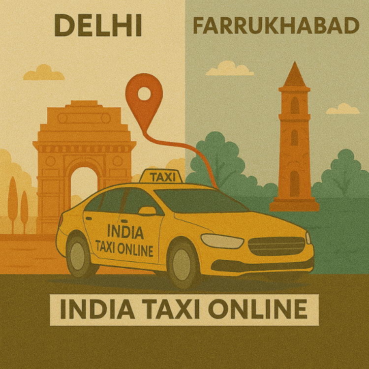 Delhi to Farrukhabad Taxi