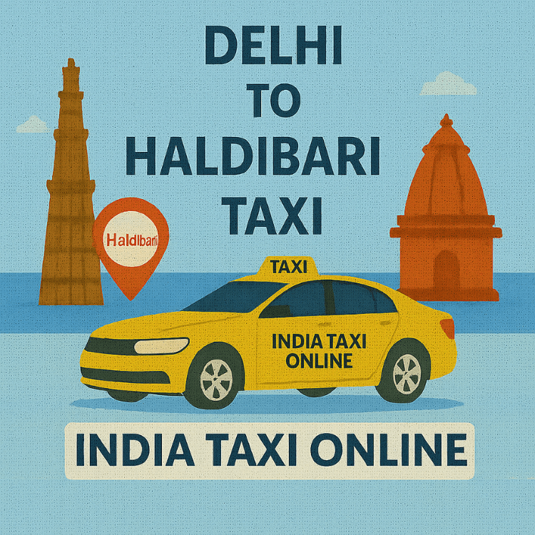 Delhi to Haldibari taxi