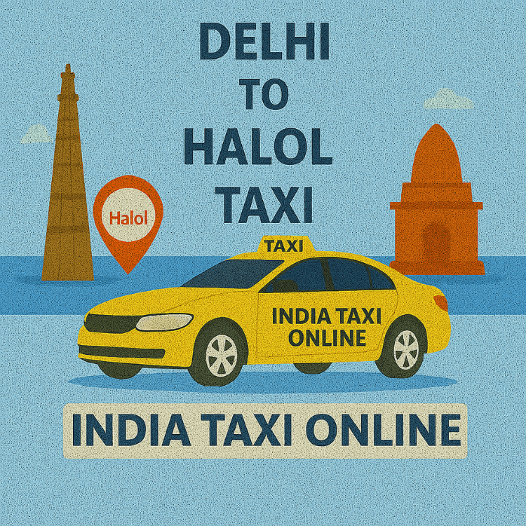Delhi to Halol Taxi