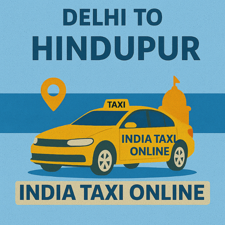 Delhi to Hindupur Taxi