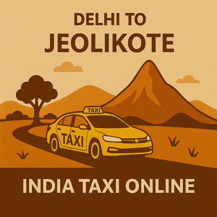 Delhi to Jeolikote Taxi