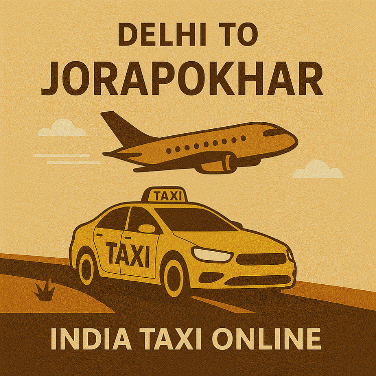 Delhi to Jorapokhar taxi Delhi to Jorapokhar taxi