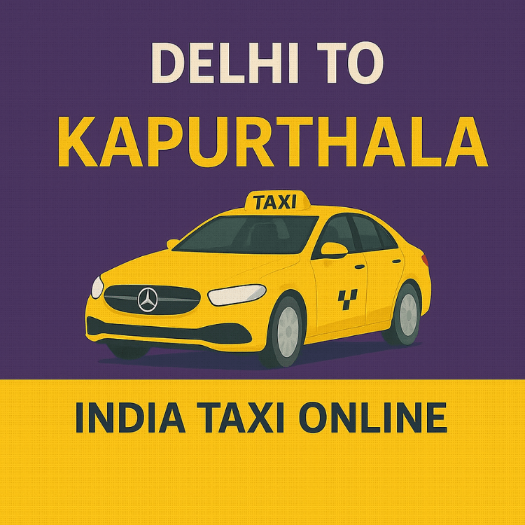 Delhi to Kapurthala Taxi