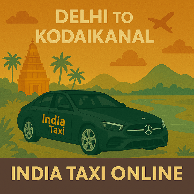 Delhi to Kodaikanal Taxi Delhi to Kodaikanal Taxi