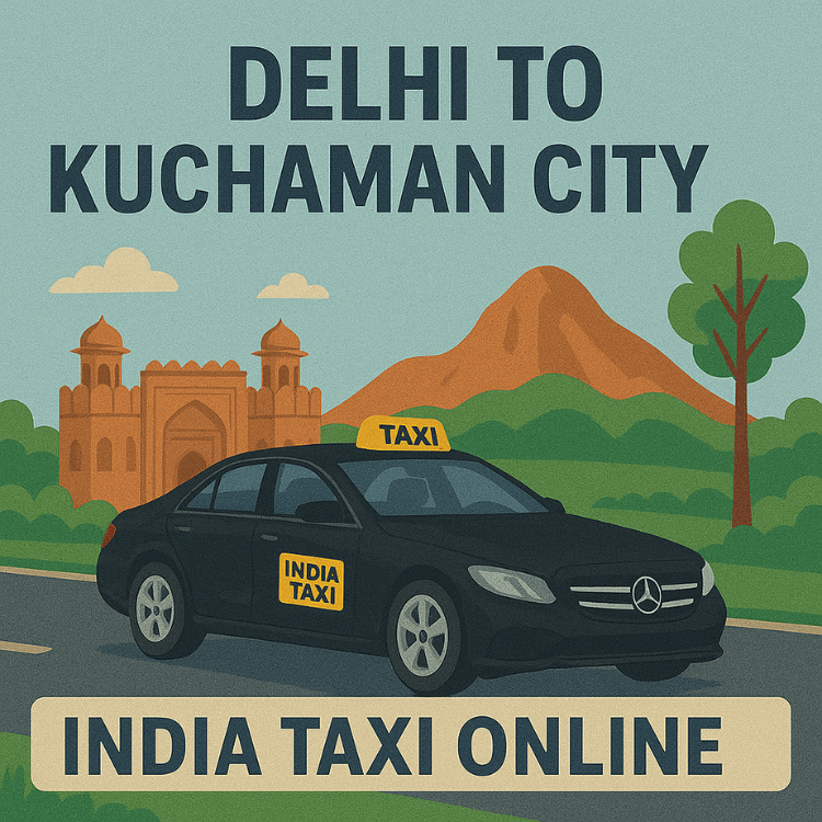 Delhi to Kuchaman City Taxi