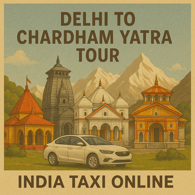Delhi to Chardham Yatra Taxi
