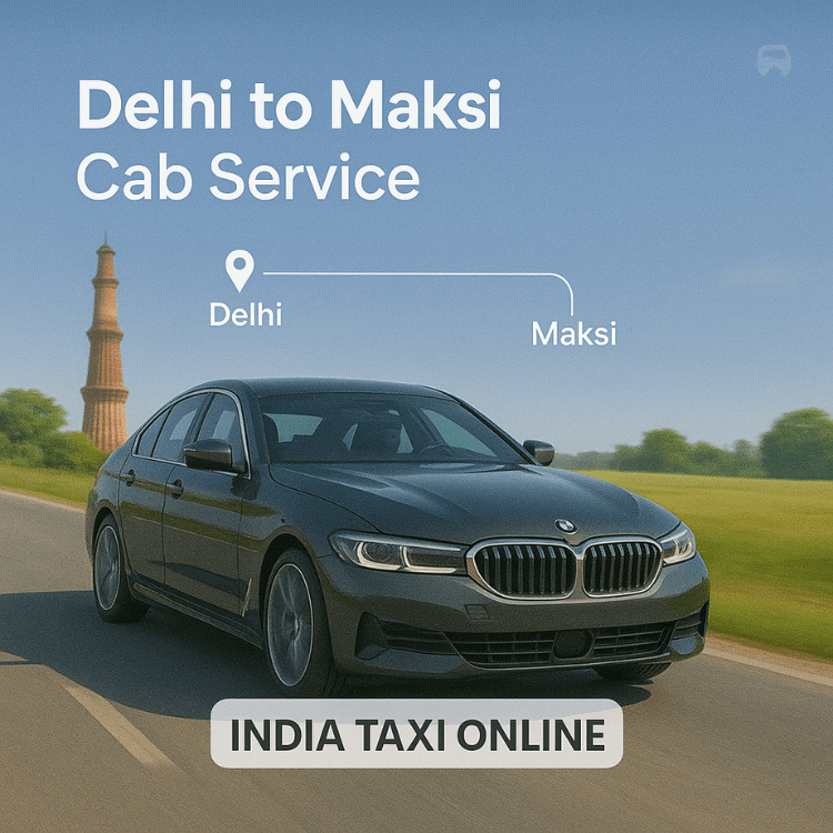 Delhi to Maksi Cab Service Delhi to Maksi Cab Service