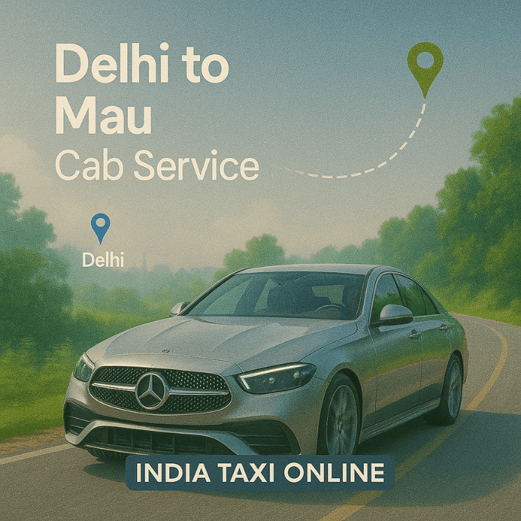 Delhi to Mau Cab Service