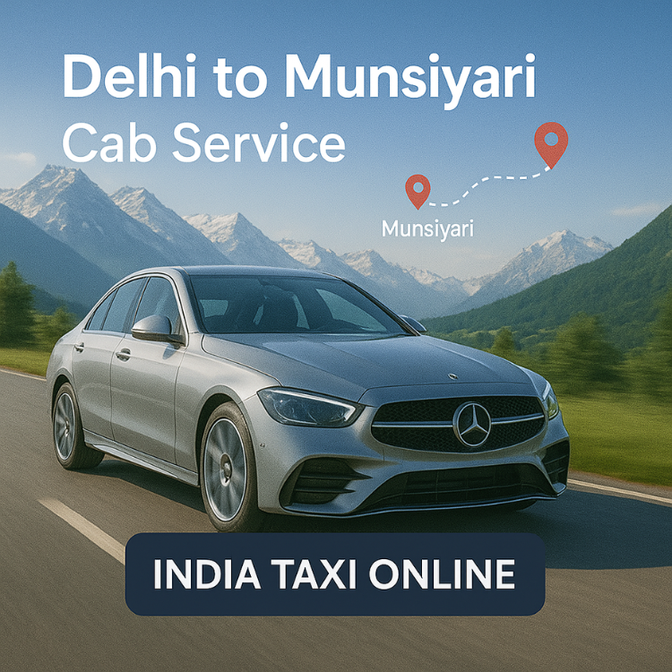 Delhi to Munsyari Cab Service