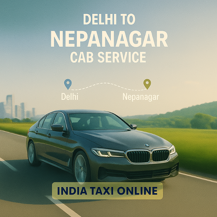 Delhi to Nepanagar Cab Service Delhi to Nepanagar Cab Service