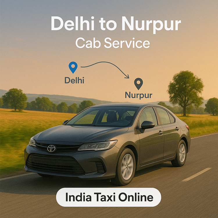 Delhi to Nurpur Cab Service