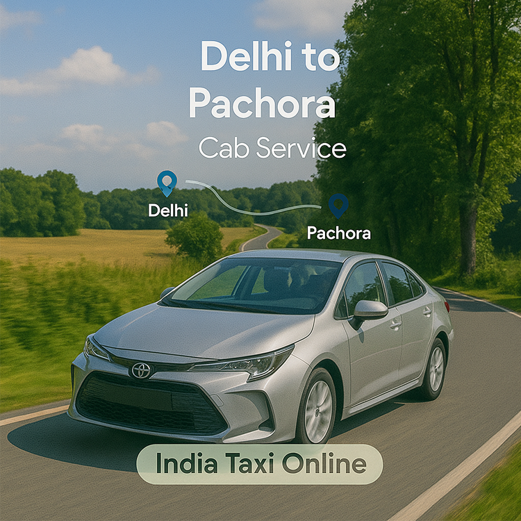 Delhi to Pachora Cab Service