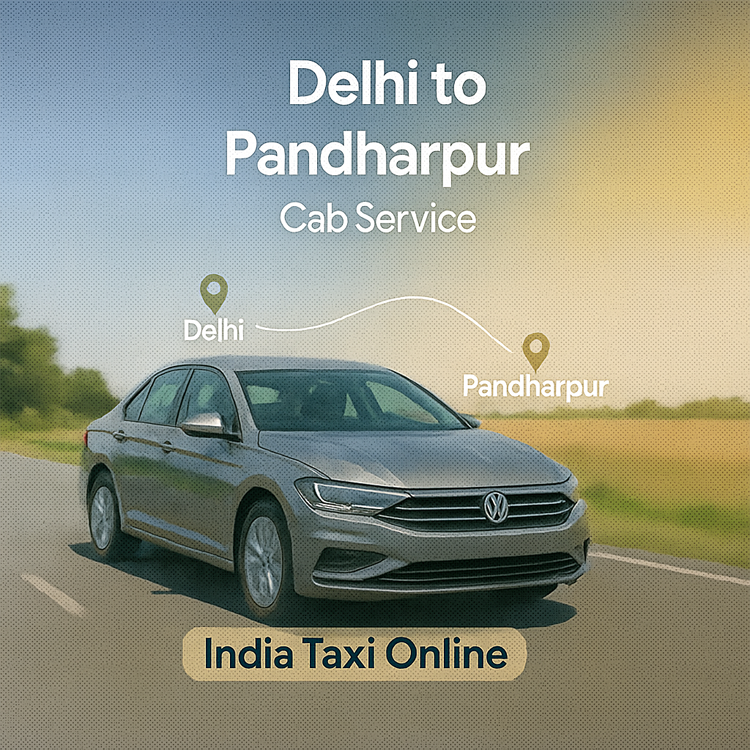 Delhi to Pandharpur Cab Service Delhi to Pandharpur Cab Service
