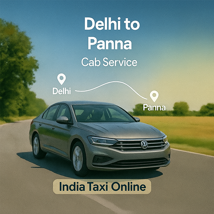 Delhi to Panna Cab Service Delhi to Panna Cab Service