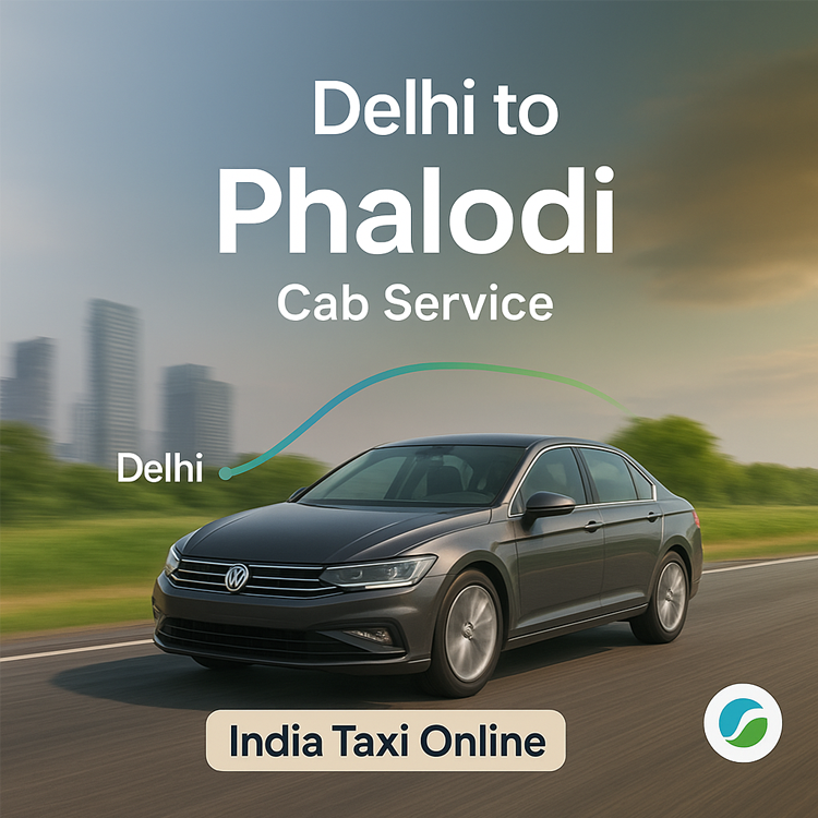 Delhi to Phalodi Cab Service Delhi to Phalodi Cab Service