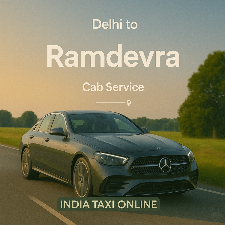 Delhi to Ramdevra Cab Service