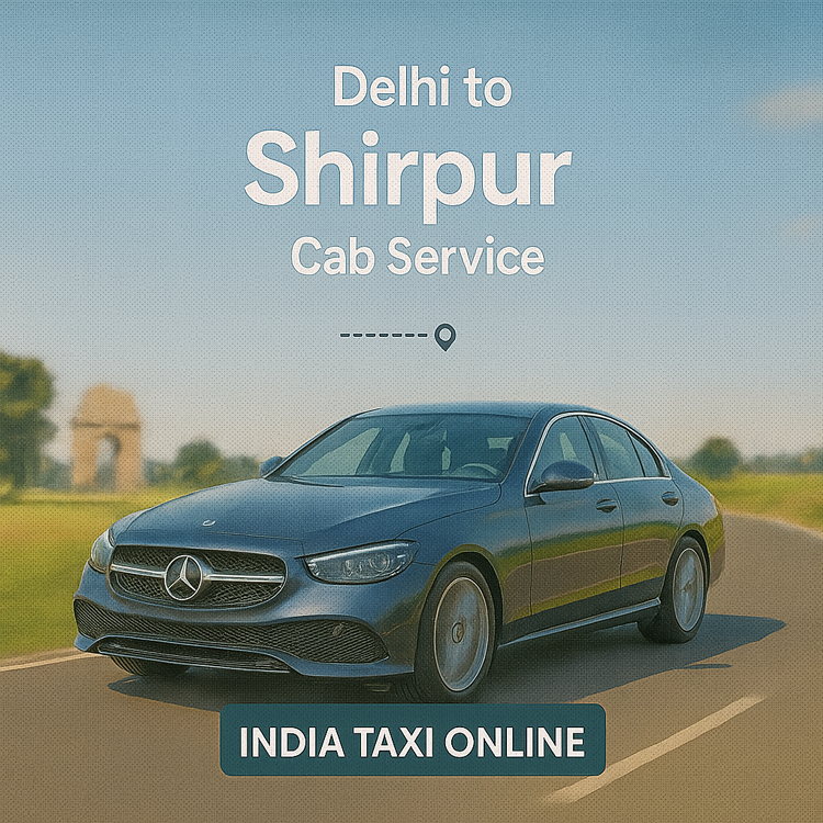 Delhi to Shirpur Cab Service