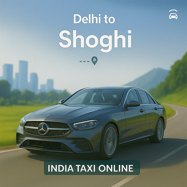 Delhi to Shoghi Cab Service