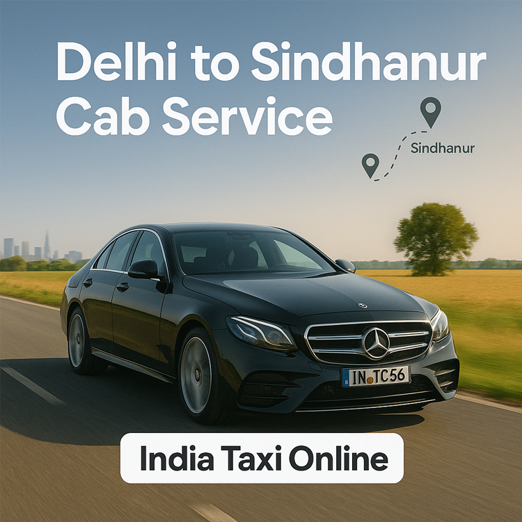 Delhi to Sindhanur Cab Service