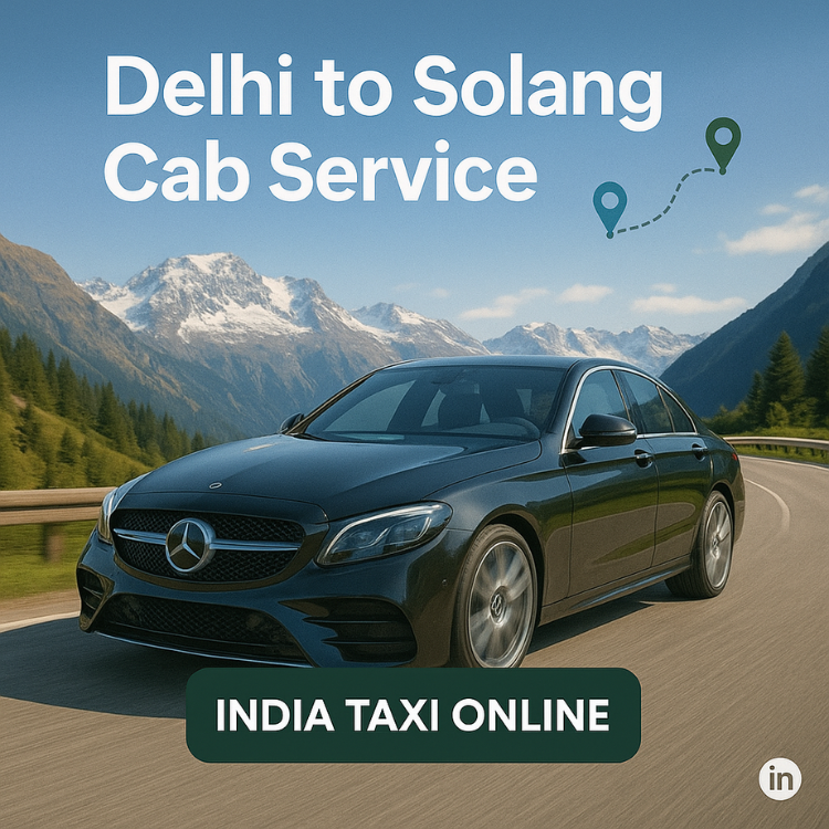Delhi to Solang Cab Service